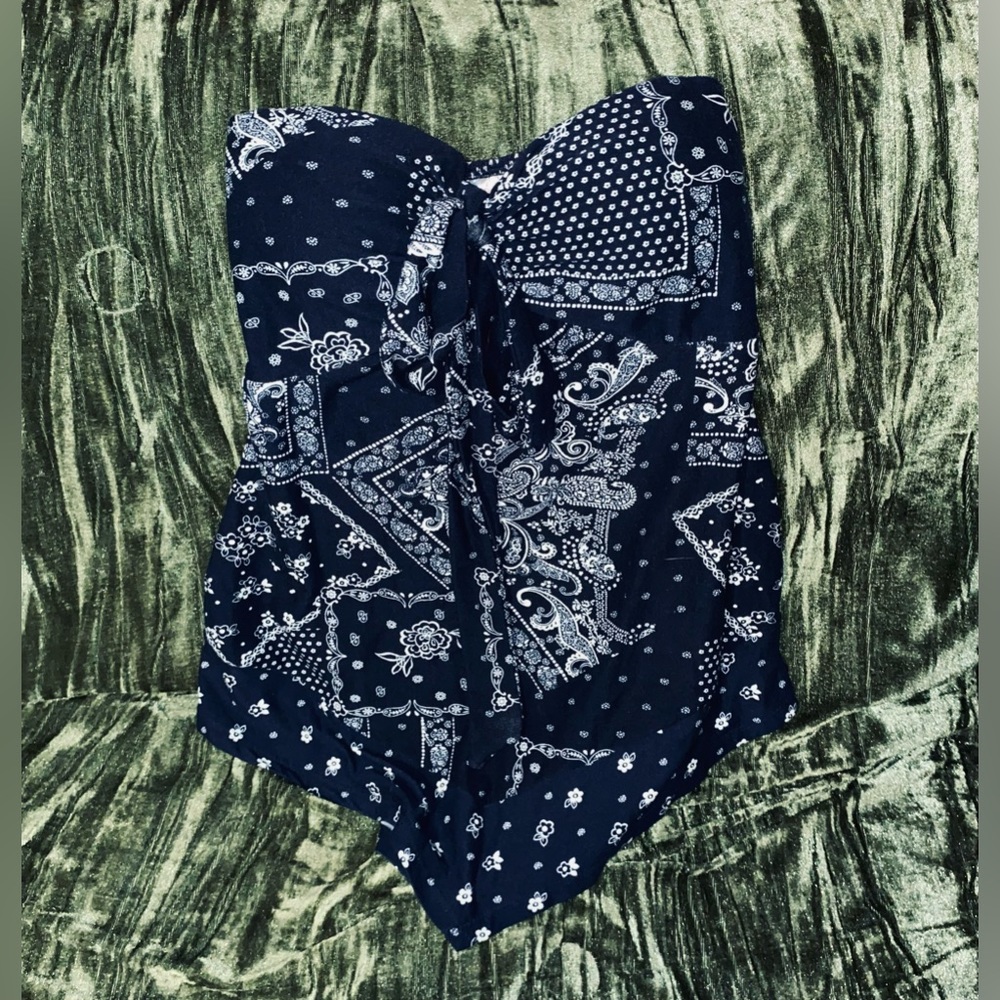 Bandana Print Top